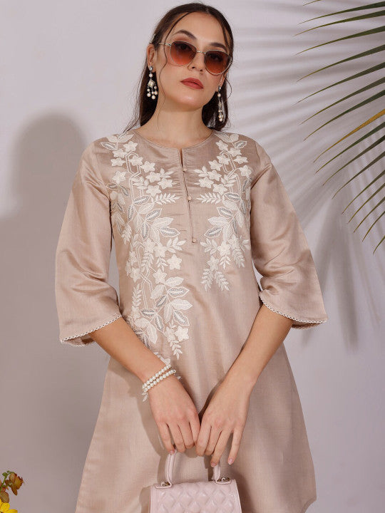 Tikhi Imli Embroidered Tunic With Trousers