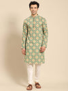 Amodh by Kisah Men Multi Kurta (Set of 2)