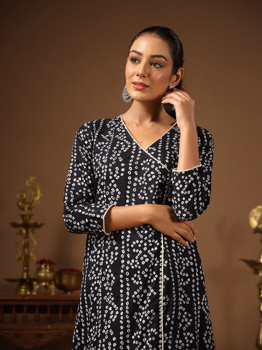 anayna Bandhani Printed Kurta