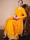 Myshka Embroidered Regular Gotta Patti Kurta With Trousers & With Dupatta