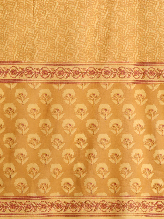 anayna Printed Regular Pure Cotton Kurta with Trousers & With Dupatta