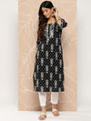 Libas Ethnic Motifs Embroidered Flared Sleeves Gotta Patti Kurta