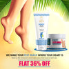 7Days Organic Foot Cream And Scrub Combo