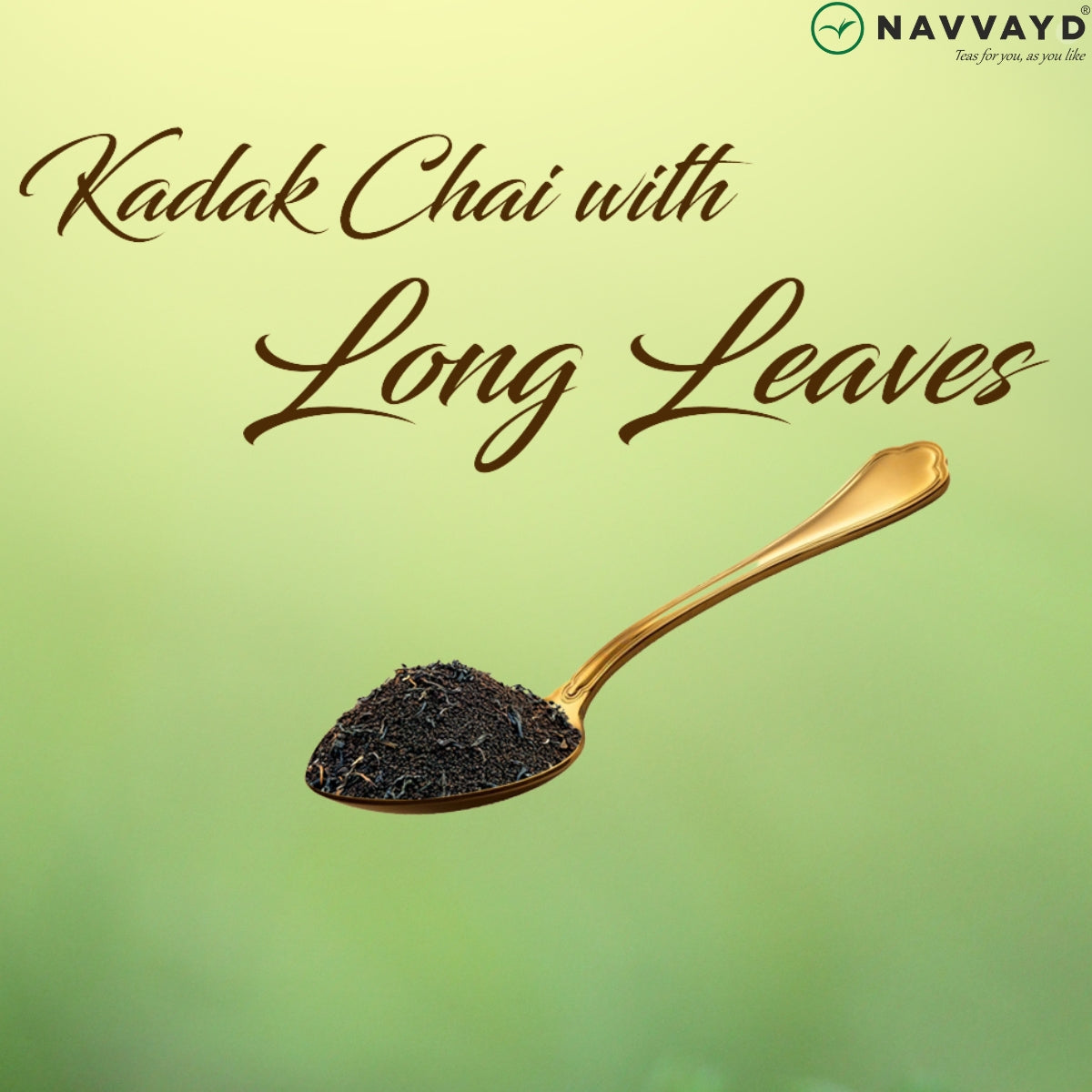 Navvayd Gold Chai  | Premium blend of Assam CTC and Darjeeling Leaves