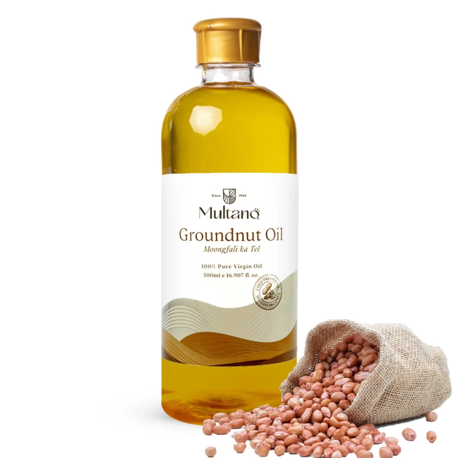 Multano Cold Pressed Groundnut Oil - Swadesii