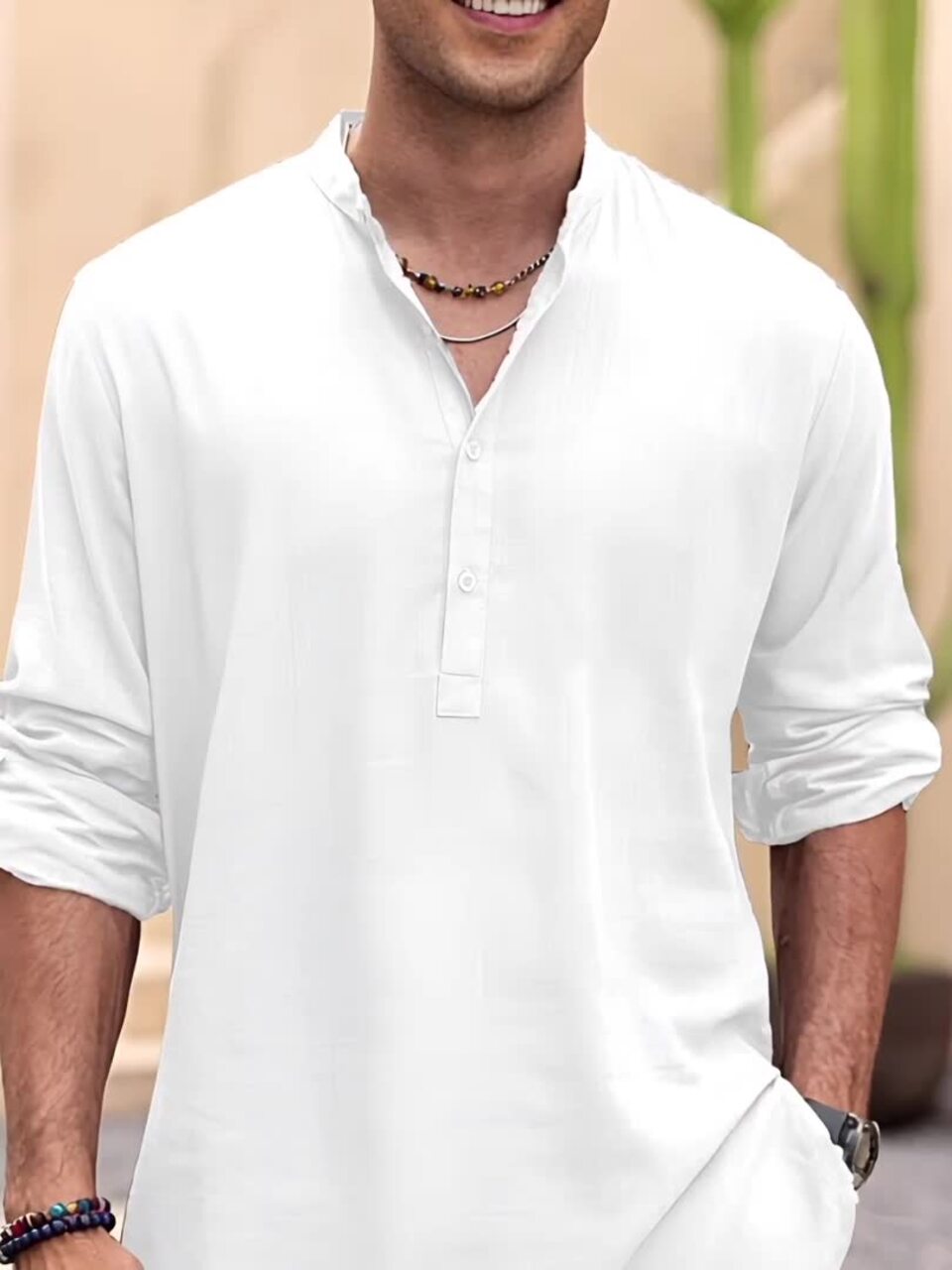 Anouk Men Solid Long Kurta