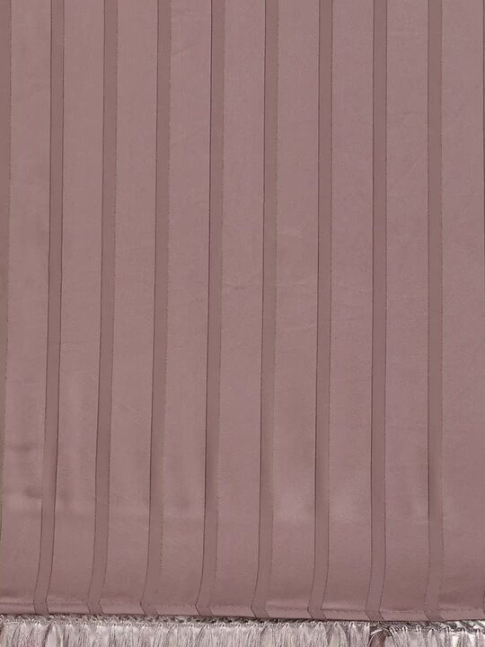 Tikhi Imli Gunmetal-Toned Striped Saree