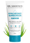 Dr. Sakhiya's 1% Hyaluronic Sunscreen Aqua Gel With SPF 50 Pa++++ For Broad Spectrum, UV A, UVB - 50 Gms