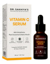 Dr. Sakhiya’s 25% Vitamin C Face Serum With with Glutathione, Plant Exosomes & Alpha Arbutin - 30 ml