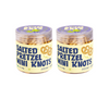 Atom Eats | Salted Mini Pretzel Knots in Jar - Pack of 2 (70g Each Pack)