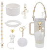 House of Quirk 7 Accessories Set -  (White, Tumbler Not Included)