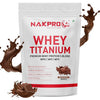 NAKPRO Titanium Whey Protein Tri-Blend WPH WPI & WPC 73% Protein with Vitamins Minerals & Creatine