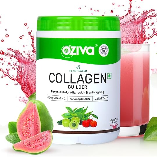 OZiva Vegan Collagen Builder Berry Orange & Watermelon