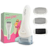 Lifelong Callus Remover for Feet Electronic with 3 Heads Rechargeable Foot Scrubber
