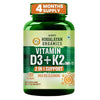 Himalayan Organics Plant Based D3 + K2 Capsules - 120 Tabs