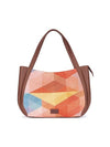 Zouk Jute Handcrafted Vegan Leather Women's Shoulder Luna Handbags