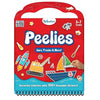 Skillmatics Reusable Sticker Activity Book Peelies 100+ Reusable Cling Stickers 6 Pictures