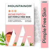 Mountainor Acne Pimple Patch Strips, Salicylic Acid + Tea Tree Oil Clean & Clear Spot Corrector.