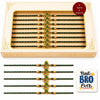 eCraftIndia Green Golden Om & Peacock Feather Religious Designer Rakhi Pack of 5