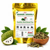 Alavi's Soursop / Graviola 240 Dry Leaves with Stems Powder - 130 gms - Pack of 3