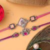 The Purple Tree Divine Ganesha Rakhi Set