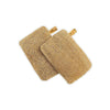 Bronson Professional Natural Sun Dried Bath Loofah Body Sponge Scrubber Sustainable Handmade