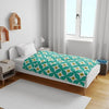 Divine Casa Light Weight Soft Microfiber Baby AC Blanket for Winter for Kids/Boys/Girls/Baby Colour Green and Yellow