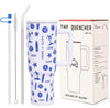 House of Quirk 1200ML Stainless Steel Tumbler with Handle & Lid - Seanova