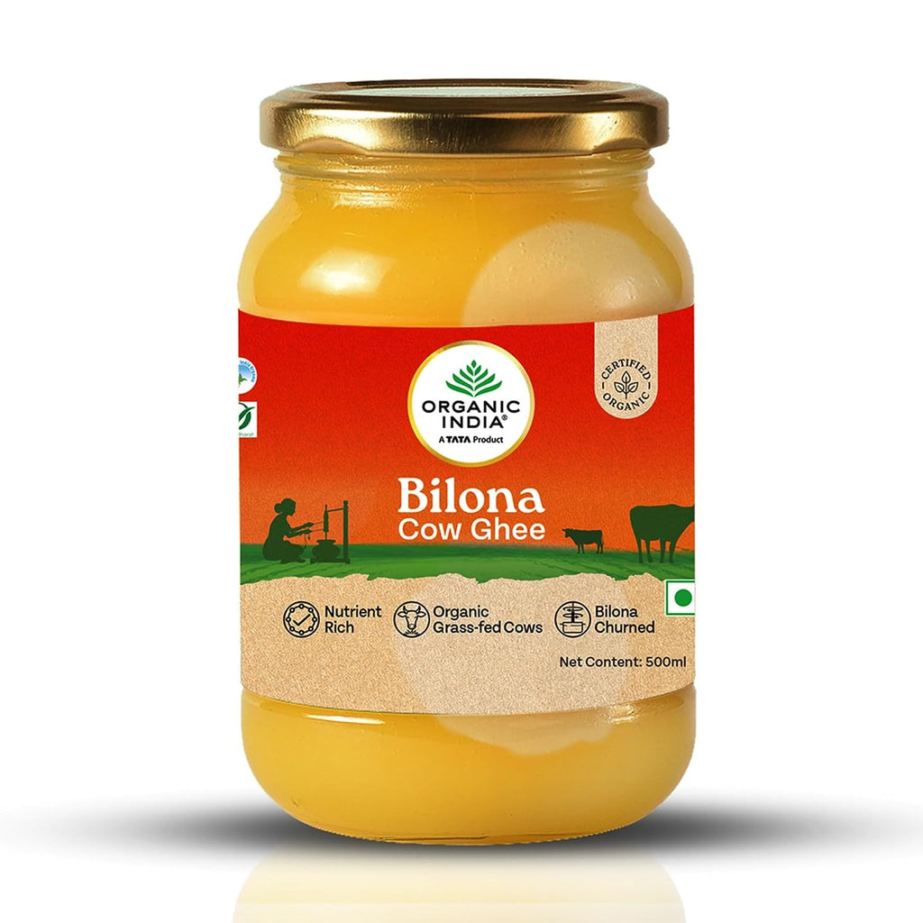Organic India Pure Bilona Ghee - 500ml - Swadesii