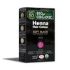 Indus Valley Bio Organic Soft Black Henna Hair Color - 100 g
