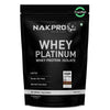Nakpro Platinum Whey Protein Isolate | 82g Protein | Coffee Flavour - 1000 gms