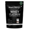 Nakpro Platinum Whey Protein Isolate | 82g Protein | Strawberry - 1000 gms