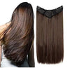 Bronson Professional Clip-In 24 inch Natural Brown Straight Hair Extensions