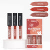 Insight Cosmetics Non-Transfer Lip Kit | Pack of 3 | Lip Liner + Liquid Lipstick | Long-Lasting