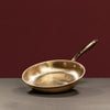 Zishta Kansa Tulsi Fry Pan Handcrafted Bronze Bell Metal Cookware