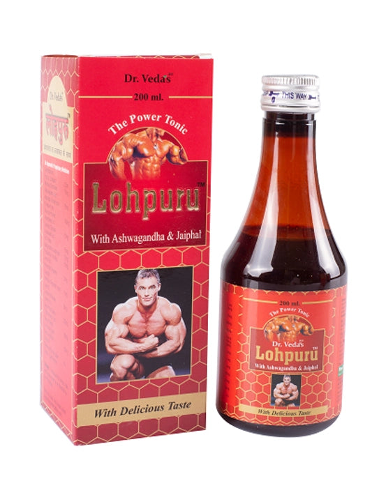 Dr. Veda's Lohpuru Ayurvedic Syrup- 200ml-Pack Of 3