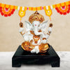 Svastika Four Armed Lord Ganesha Idol