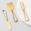 Nestroots Edam Cheese Knives Set of 3 Stainless Steel