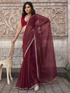 Tikhi Imli Poly Chiffon Designer Saree