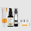 Riyo Herbs Vitamin C Facewash & Vitamin C Face Serum & Vitamin C Gel Cream & Snail Mucin Combo