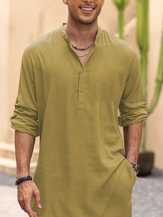 Anouk Men Solid Long Kurta