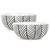 USHA SHRIRAM Ceramic Bowl for Snack Dinner 2pcs Ramen Soup Bowl Microwave Safe Variant 2