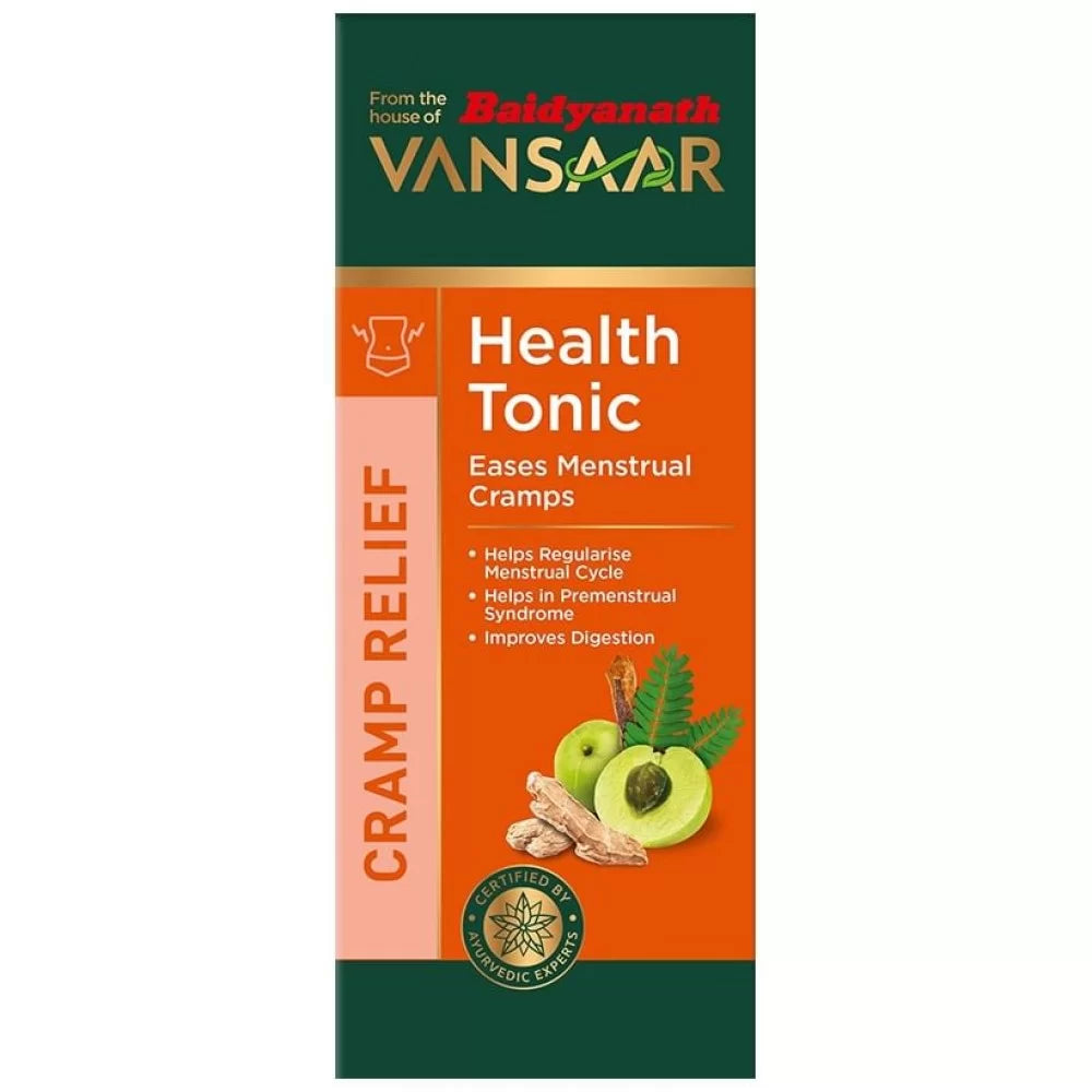 Baidyanath Vansaar Health Tonic for Cramp Relief 450 ml Swadesii