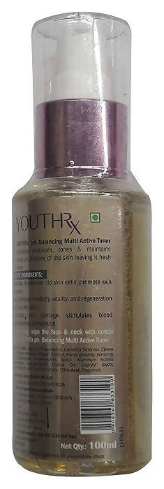 Lotus Herbals Youth RX PH Balancing Multi Active Toner - Distacart