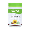 OZiva Plant Based Natural Vitamin E (With Argan oil + Aloe vera) - 30 capsules