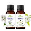 Homeda Jasmine and Mogra Essential Oil Combo