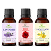 Homeda Lavender & Rose & Ylang Ylang Essential Oil Combo