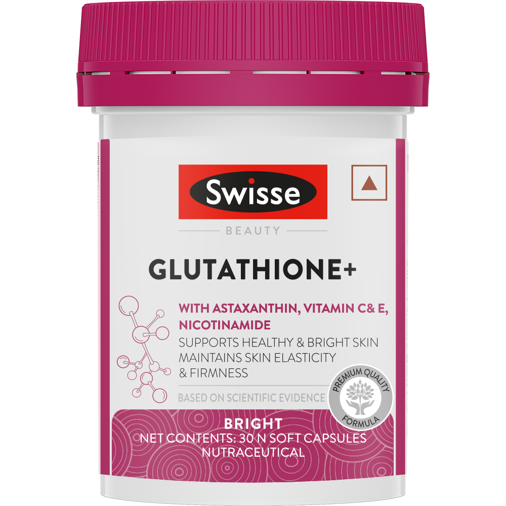 Swisse Glutathione+ - 30 Soft Capsules - Swadesii Swisse Glutathione+ - 30 Soft Capsules - Swadesii