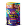 Zingavita Calcium and Vitamin D Gummies for Kids for Stronger Bones and Teeth - 60 gummies