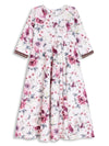 Ahalyaa Girls Printed A Line Maxi Kids Ethnic Dresses